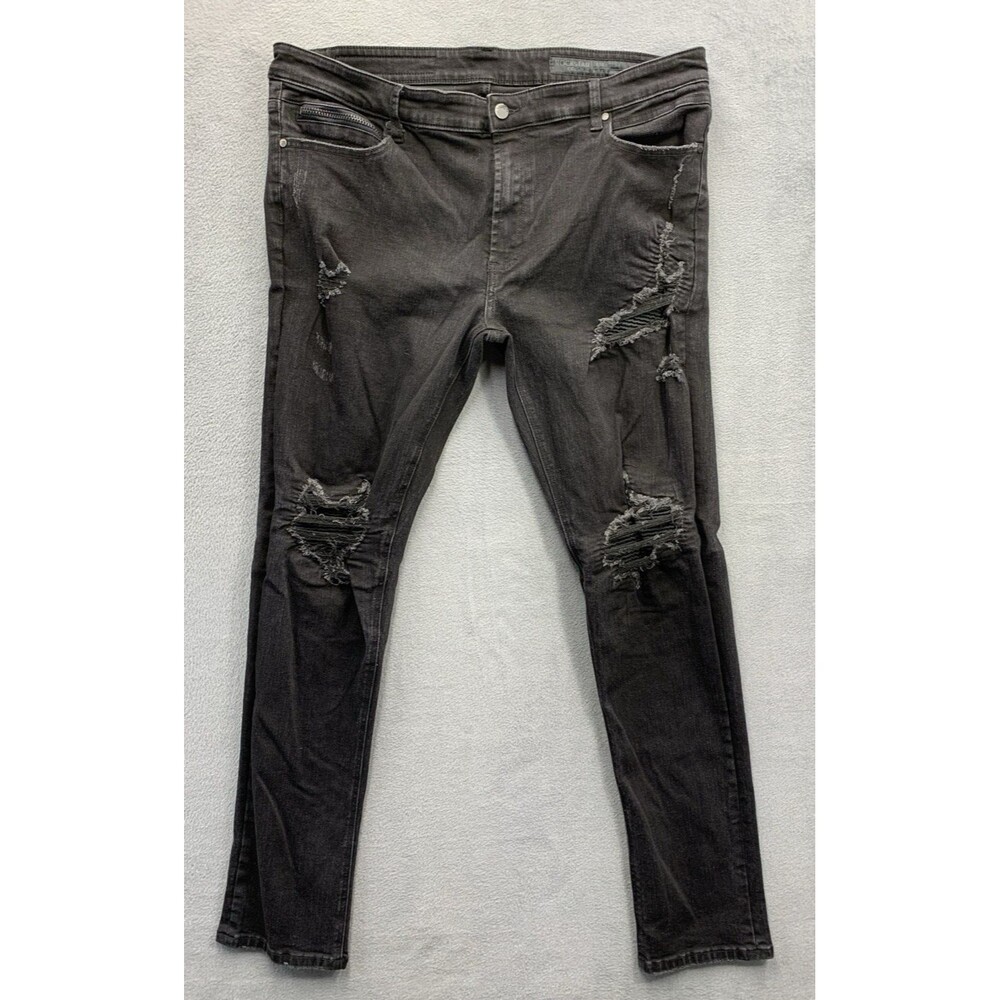 Rockstar Original Dannie Denim Jeans Ultra Slim Men's 38X32 Black